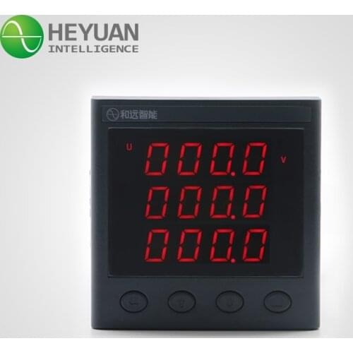 Heyuan analog modbus ammeter voltmeter MS3U7E3