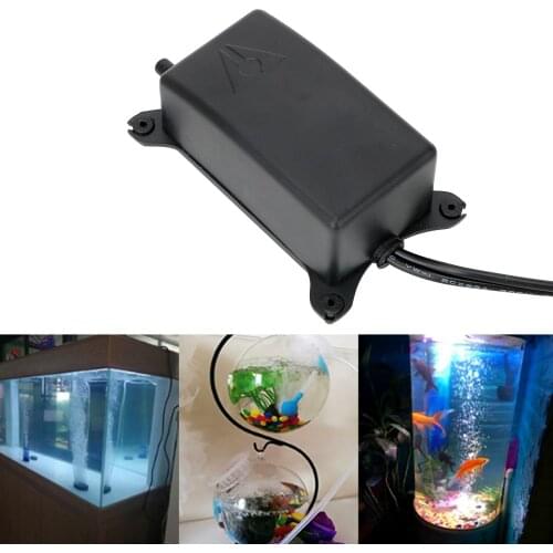 EU/US Plug Noiseless 2 W Aquarium Oxygen Pump Oxygen Increasing Pump Fish Tank Air Pump Energy-saving