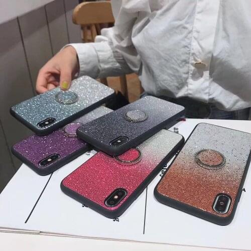 Bling Glitter Gold Sequins Soft phone Case back Cover For iphone 12 Pro Max 11 X Xr 6 6S plus 7 8 plus xs max phone coque fundas