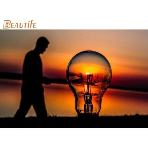Custom Bulb Poster Home Decoration Fashion Silk Fabric Wall Poster Custom Poster Print More Size