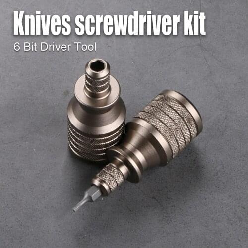 Kanedeiia 6-point Star Screwdriver Set Drill Bit Set T6/T8 Folding Knife Special Repair Tool