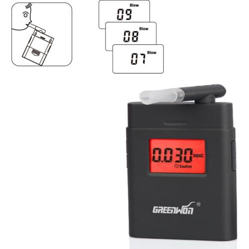 Digital breathalyzer alcohol breath tester breathalyser alcohol tester alkohol meter/tester breath alcohol tester