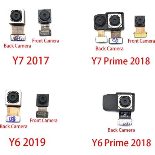 Front Main Back Rear Camera Flex Cable Module Ribbon For Huawei Y6 Prime Y7 Pro Y9 2018 2019