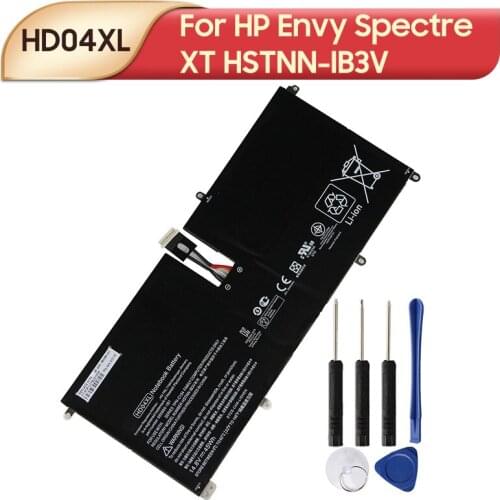Original Replacement Laptop Battery HD04XL For HP Envy Spectre XT HSTNN-IB3V 13-2120tu TPN-C104 13-2095ca 685989-001 45Wh