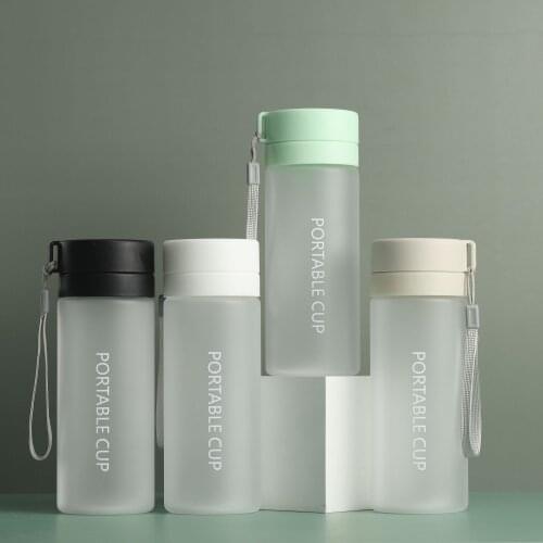 New Thermos Bottle Portable Plastic Cup For Household Large Capacity Plastic Kettle Outdoor Sports Cup Cute Water Bottle
