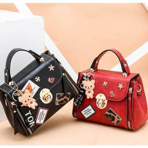 Handbag Fashion All-match Trendy Womens Bag 2020 New Seal Small Square Bag European and American Shoulder Bag Wild Diagonal Bag