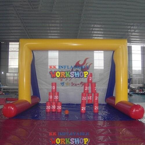 Indoor/ourdoor inflatable archery target sport games, challenge inflatable shooting game