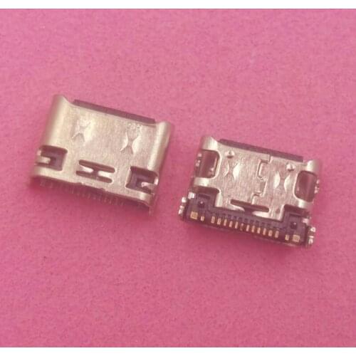 50Pcs Charger Usb Charging Dock Port Connector For Samsung Galaxy A80 A805F A805 A90 A905 A905F Type C Jack Contact Socket Plug