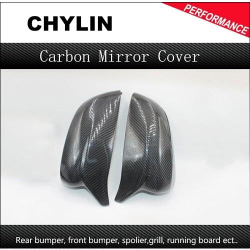 For BMW G30 Mirror Cover 5 Series G30 G31 G38 530i 540i Carbon Fiber Rear View Mirror Cover M Look Replacement Style 2017 - UP