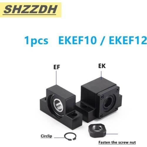 1set EKEF15 SFU2004/2005/2010/ Ball screw bracket EKEF15 for 20mm ball screw end bracket cnc parts