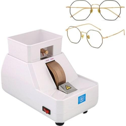 110V/220V Glasses Processing Equipment Jewellery Timepiece Lens Tossing Machine With V Slot Chamfering Machine Lens Hand Grinder