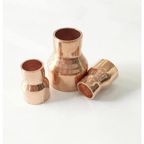 32mmX22.23mm Inner Diameter Copper End Feed Straight Reducing Coupling Plumbing Fitting Scoket Weld Water Gas Oil