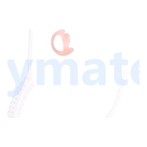 5Pcs Clear Air Acoustic Tube Earplugs Ear Buds Replacement Tube for Baofeng Yaesu ICOM Midland Radio Earpiece Earphone Headset