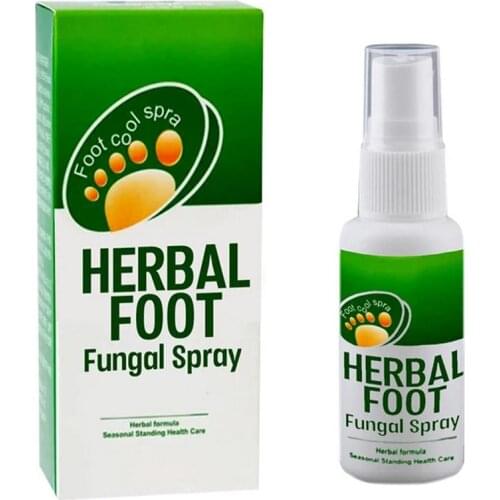 Foot Healing Natural Herbal Spray Shoe Deodorizing Spray Antibacterial Deodorant Powder Anti Itch Sweat Odor Feet Feet Care