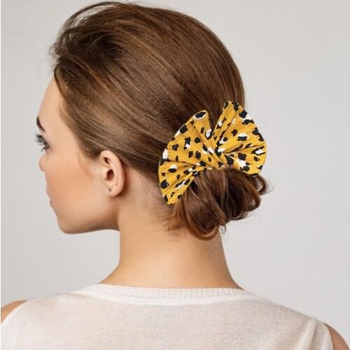 Deft Bun Fashion Hair Bands Women Summer Knotted Wire Headband Print Hairpin Braider Maker Easy To Use DIY Accessories