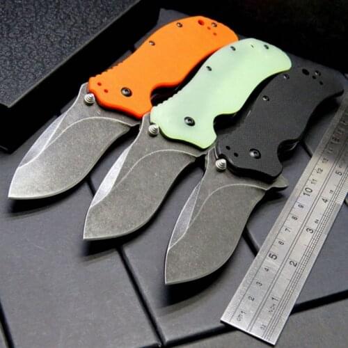 0350BW Folding Knife Bearing pocket knife G10 Handle Bearing Tactical Knife Camping Hunting Outdoor EDC Tool Knives