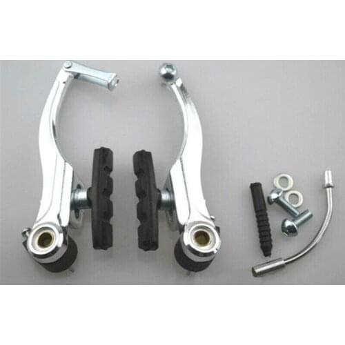 Aluminum Alloy V Brake Bicycle Cycling Curved Rods Bike Brakes Full Set Freio Hidraulico Shimano Peças De Bicicleta