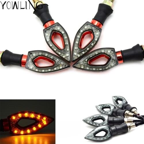 Universal Motorcycle turn signals light Led blinker indicates lamp For Kawasaki honda suzuki yamaha ducati Aprilia bmw