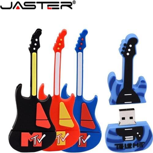 JASTER USB Cartoon usb 2.0 Musical instrumentUSB flash drive pen drive 4GB 8GB 16GB 32GB memory Stick