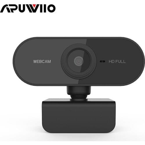 Full HD 1080P Webcam Computer Web Camera With Mic Rotatable Web Cameras For Live Broadcast Video Calling Conference Work
