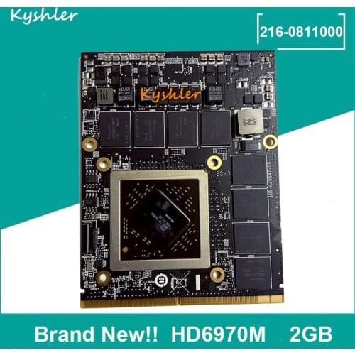 Brand New HD6970 HD6970M HD 6970 6970M 2GB 109-C29647-00 216-0811000 Video Graphic Card VGA GPU For Apple iMac 27" A1312 A1311