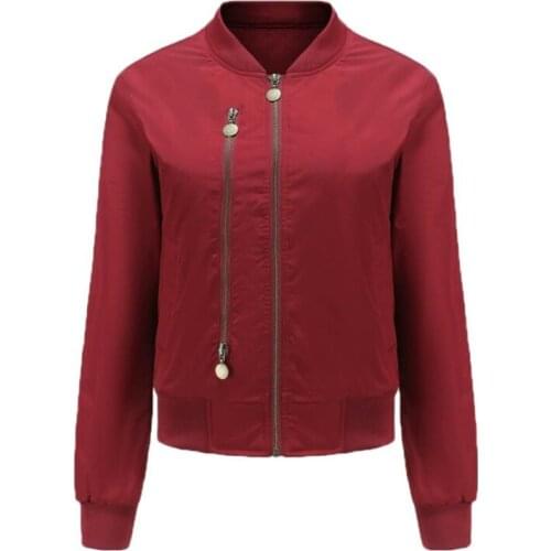 Womens Jacket Baseball Jacket New style Womens casual jacket Pilot Jacket Beautiful outdoor Womens Jacket Coat