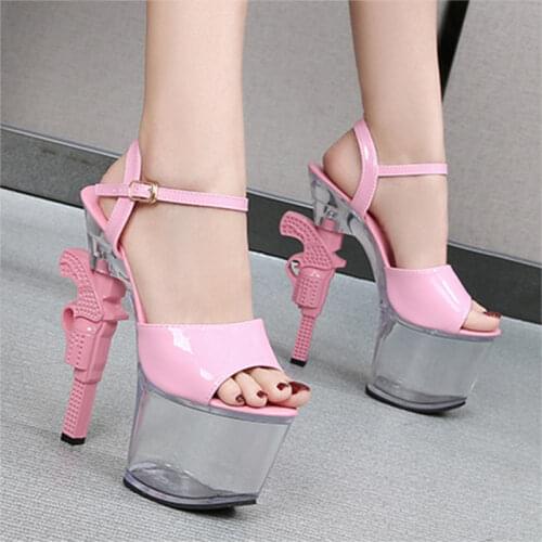 High-heeled sandals womens 2021 summer new fashion sexy personality back heel stiletto shoes