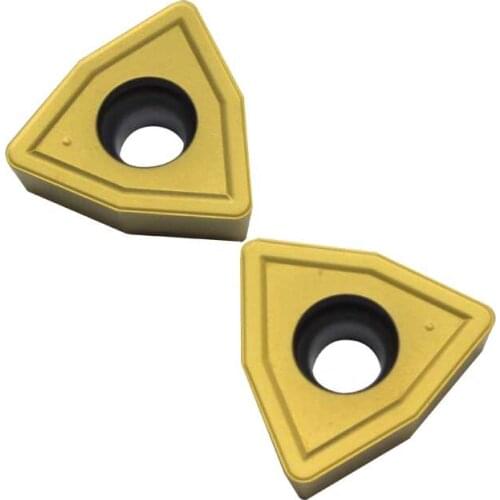 10PCS WS5131 WCMX06T308 Carbide Milling Insert Lathe Indexable Insert