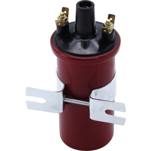 100% Brand New And High Quality Oil-Immersed High Performance Standard 12V Ignition Coil DLB105 High Performance RED Coil