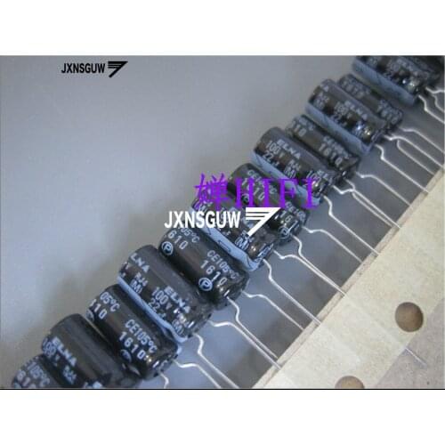 20PCS ELNA RJ4 100V22UF 6.3X11MM Aluminum electrolytic capacitors 22uF/100V 105 degrees 22UF 100V RJ4-100V200MF3
