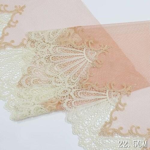 30Yards Embroidered Fabric Lace Trim Edge Ribbon Handmade DIY Sewing Craft For Sexy Bra Underwears Costume Hat Decoration