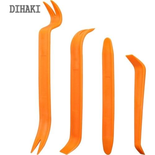 4pcs/set Portable Auto Car-Styling Radio Panel Door Clip Panel Trim Dash Audio Removal Installer Pry Kit Repair Tool