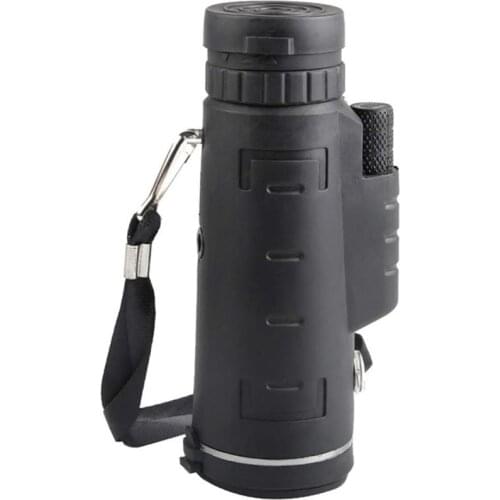 40X60 Telescope High Definition Monocular Telescope Mobile Phone Camera Telescope with Compass Phone Clip Tripod Holder