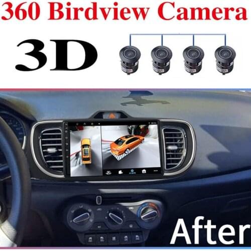 For KIA Soluto Sephia Pegas AB 2017~2021 Car Multimedia GPS Accessory Radio Navigation NAVI Player CarPlay 360 BirdView 3D