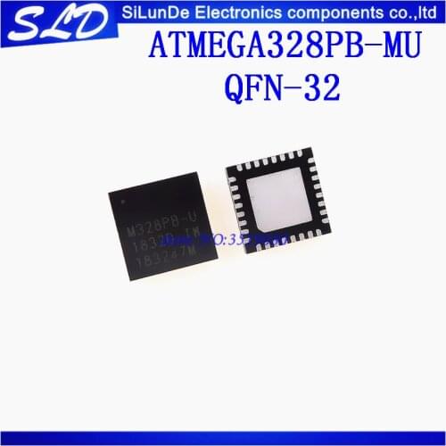 Free Shipping 10pcs/lot ATMEGA328PB-MU ATMEGA328PB MEGA328PB QFN32 new and original in stock