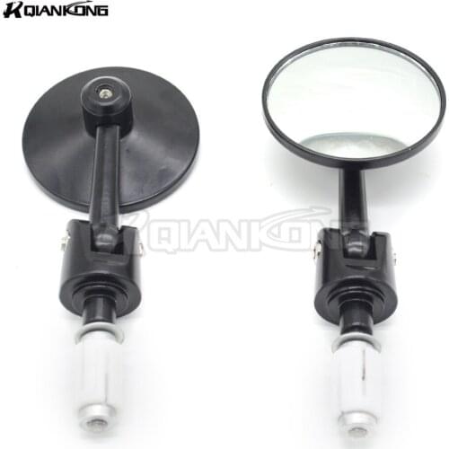 7/8""22mm Handle Bar Motorcycle Mirror Bar Ends Side Mirror FOR yamaha TMAX530 XP530 TMAX500 FJR 1300 FZ6R FZ8 XJ6