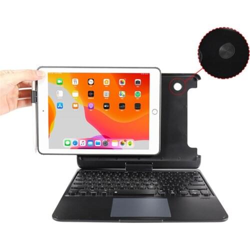 Magic Keyboard Case for iPad 10.2 8th 7th Gen Bluetooth Keyboard Cover with Touchpad for iPad Pro 11 10.5 Air 3 4 2020 10.9 Inch