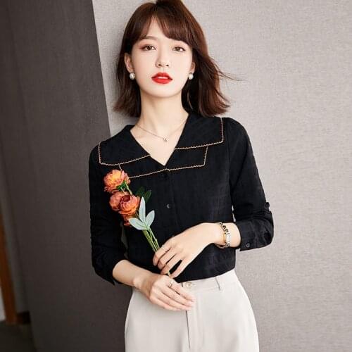 CLAINTEKS Lace Blouses