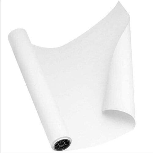 Hot Roll White Kraft Paper Roll Crafts Gift Packaging Decorative Paper 0.3m Wide*30m Long 12inch-100 Feet