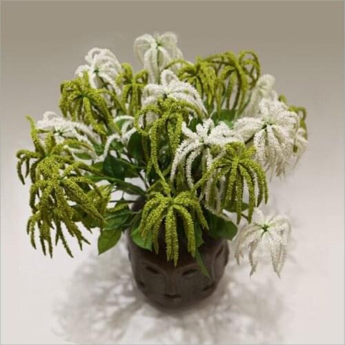 Artificial Wisteria artificial flower rattan Indoor flower art Soft outfit landscape false blossom