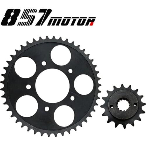 Front And Rear Chain Sprocket Gear Disc Wheel Kit For HONDA Steed400 Steed600 Steed 400 600 Motorcycle Accessories