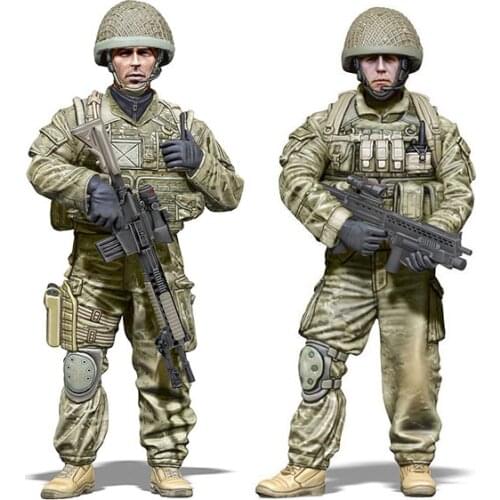 1/35 Scale Die-cast Resin White Model Generation British Special Forces Need To Manually Color The Model Free Shipping