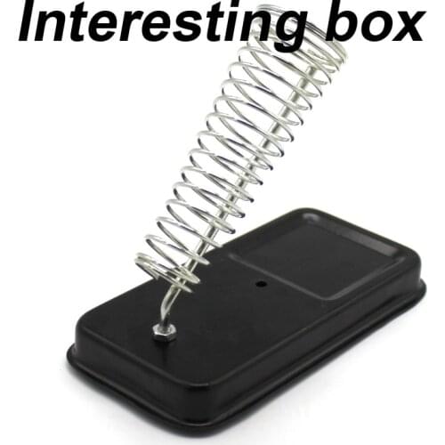 Metal soldering iron stand Soldering station Electric soldering iron stand Iron shelf Electronic model making tool set