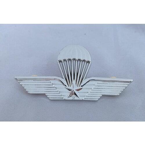 ITALIAN PARATROOPER PARACHUTIST WINGS METAL BADGE INSIGNIA PIN