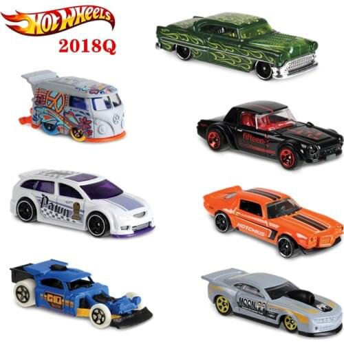 2018 Original Hot Wheels Mini Alloy Coupe Model Boy Collection Gift Metal Die-Casting Simulation Racing Toys For Children