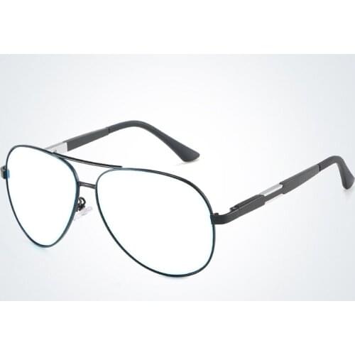 Oversized Al-mg Alloy Leg Frame Pilot Reading Glasses +0.75 +1 +1.25 +1.5 +1.75 +2 +2.25 +2.5 +2.75 +3 +3.25 +3.5 +3.75 +4 To+6
