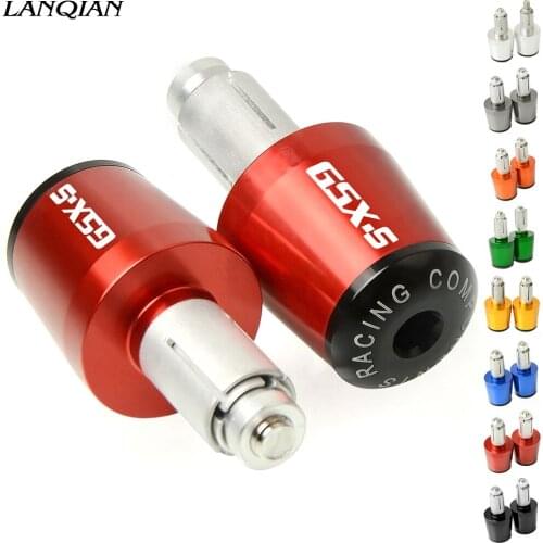 Motorcycle Handlebar Gear Balanced Plug Slider Handlebar Grips End Plug Ends For Suzuki GSXS 125 150 GSXS125 GSXS150 2017 2018