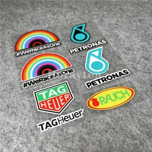 F1 Racing Sponsor Sports Event Car Styling Sticker Auto Oil Tank Window Body Vinyl Motor Computer Case Decals