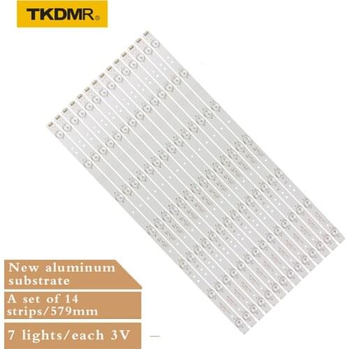 TKDMR 14 pieces of 3v for Skyworth 58E6000/58E6100 58M6/V6 /5800-W58001-0P00/5800-W58001-0P00/5800-W58000-0P00/5800-W58002-0P30
