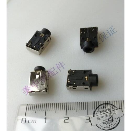2PCS)Original notebook audio interface 3.5mm audio socket for Asus Lenovo Samsung HP (some models are available)